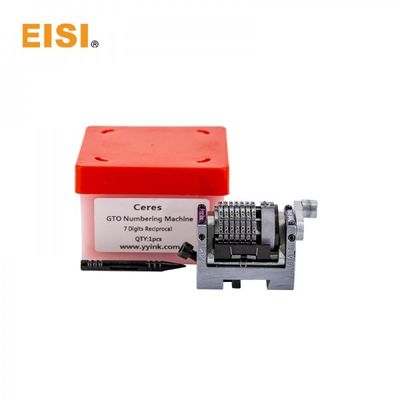 Tùy chỉnh máy đánh số GTO tiếng Ả Rập 7 chữ số 1 PCS / hộp nhựa