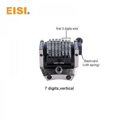 Loại dọc Heidelberg GTO52 Chiếc máy đánh số bộ phận Bảy chữ số