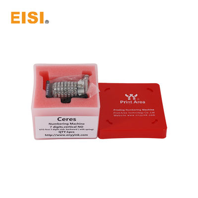 Máy đánh số GTO52 7 chữ số ngược thẳng đứng 3 chữ số
